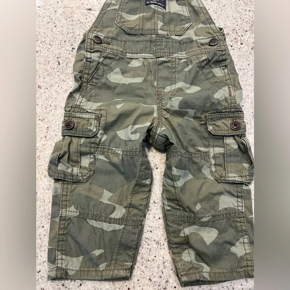 Osh Kosh Camo Overalls 12 months